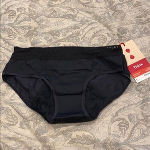 NWT Thinx Hiphugger, Black (L)